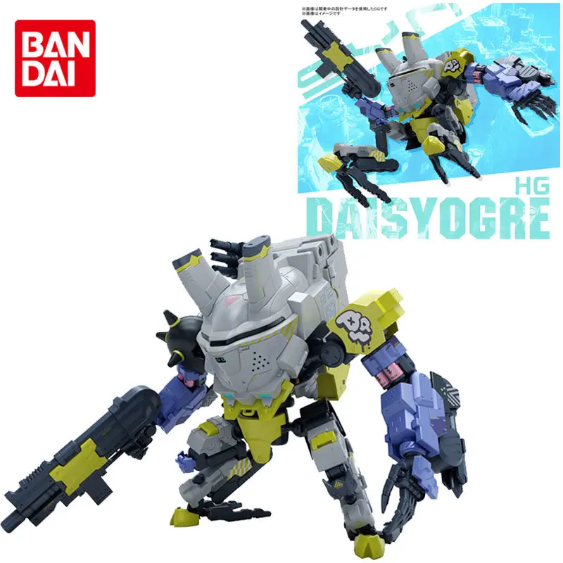 

Оригинальная фигурка BBandai Gundam HG масштаб 1/144, фигурка героя SYNDUALITY DAISYOGRE, аниме, Сборная модель, кукла, игрушки, подарки для детей, мальчиков