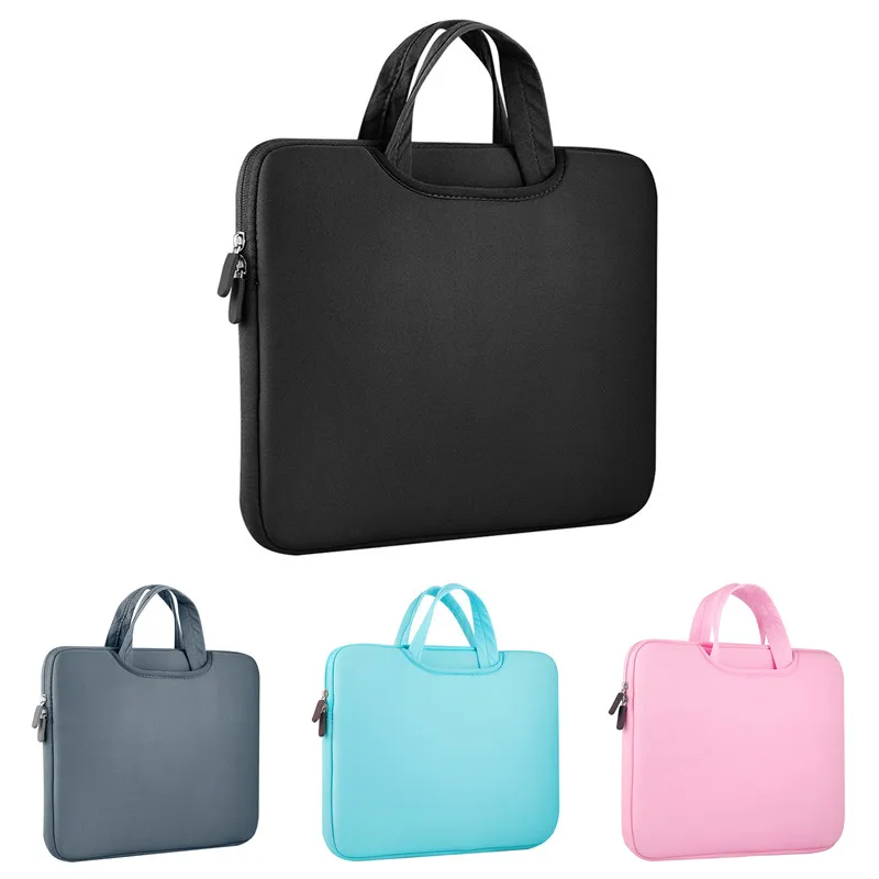 

New 13/14/15 Inch Notebook Case Zipper Large Laptop Handbag For Computer Carry Bag Laptop Sleeve Briefcase Business Package Bags
