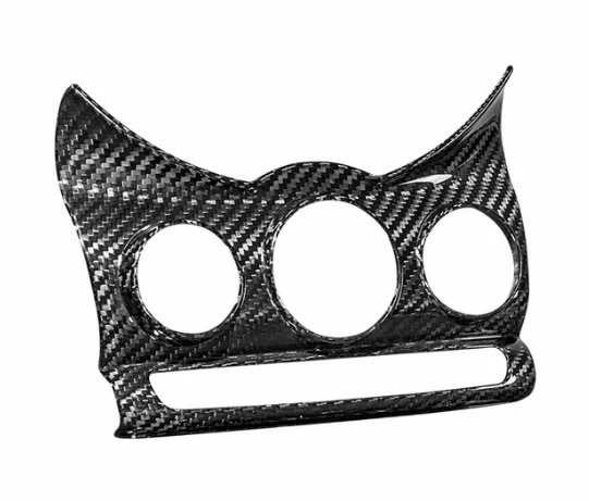 

tantan Real Carbon Fiber Air Conditioning Cigarette Lighter Panel For MINI F55 F56 F57 Styling Accessories Interior Accessories