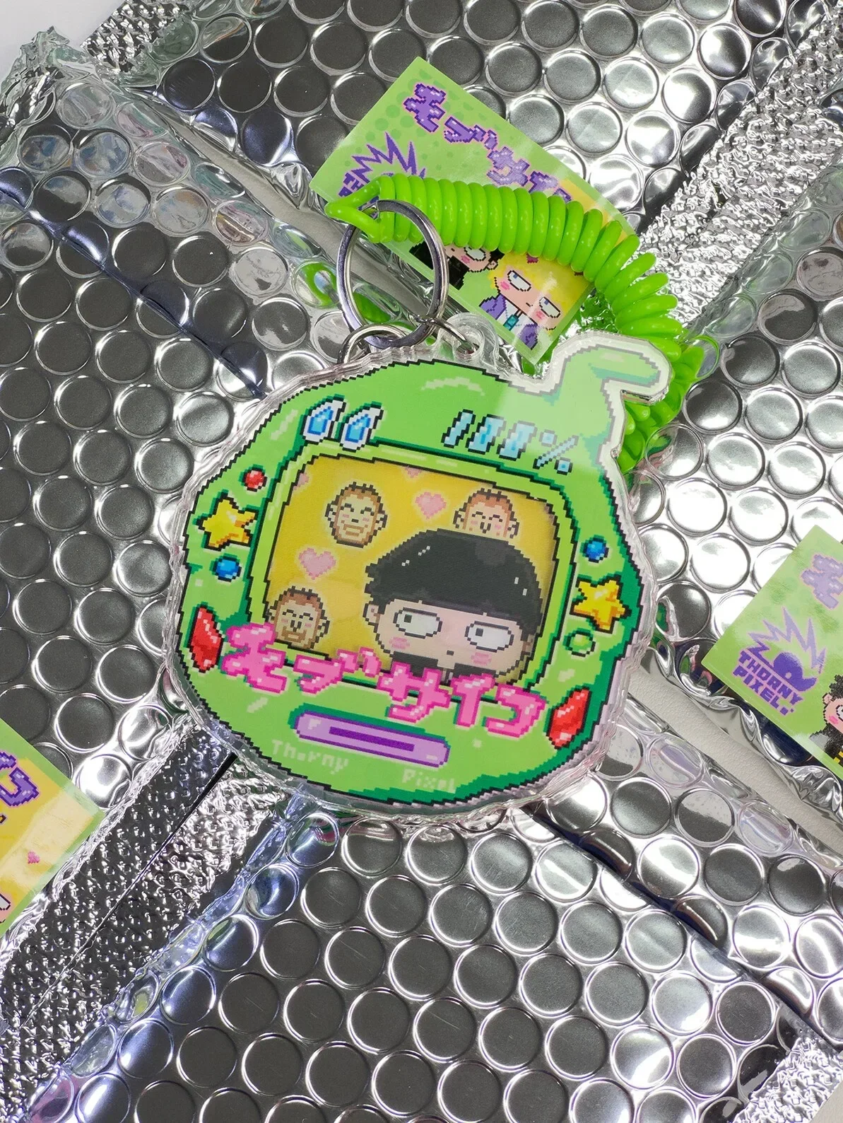 Аниме Mob Psycho 100 Mobu Saiko Hyaku Kageyama Shigeo Ritsu Косплей Raster Card Charm Мультфильм Grating Fiche