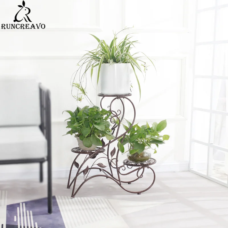 

Инновационная и креативная металлическая подставка для растений, комнатная подставка для цветов в европейском стиле, подставка для цветов ...