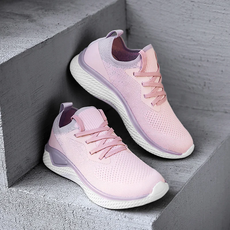 Xiaomi SALUDAS Women Sneakers Lightweight Summer Fashion Running Shoes Women Mesh Stretch Breathable Walking Shoes Women Shoes