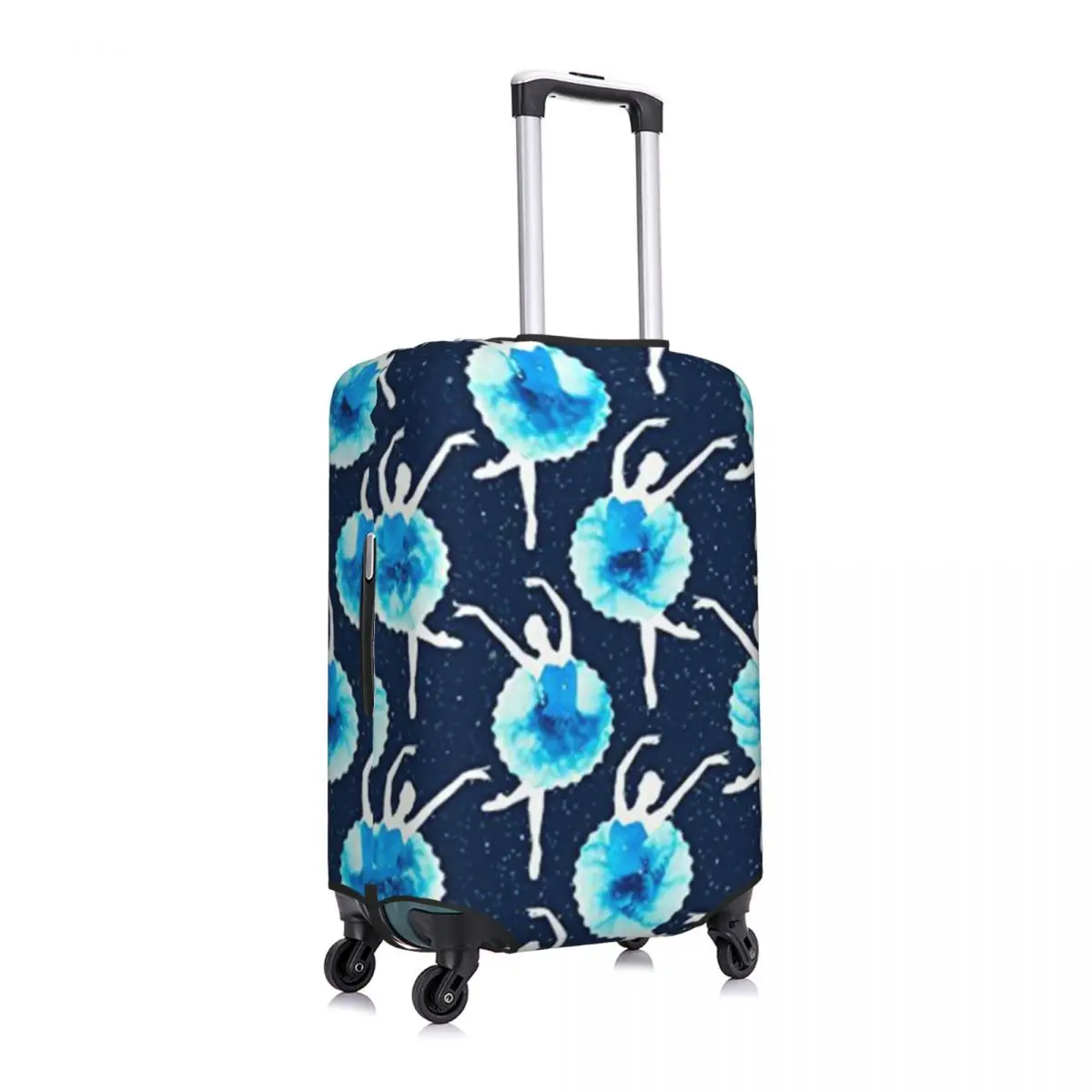 

Ballet Dancer Luggage Cover Spandex Suitcase Protector Fits 19-21 Inch