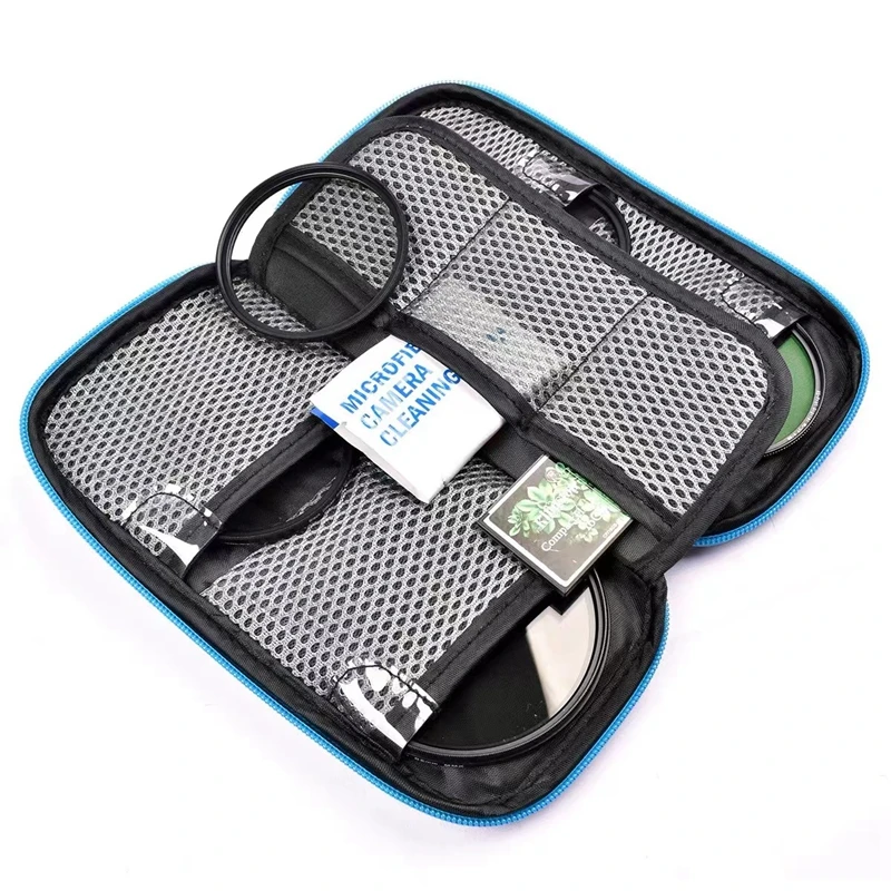 

Портативный нейлоновый фильтр для объектива камеры с 9 карманами