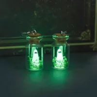 Серьги и подвеска с привидениями 