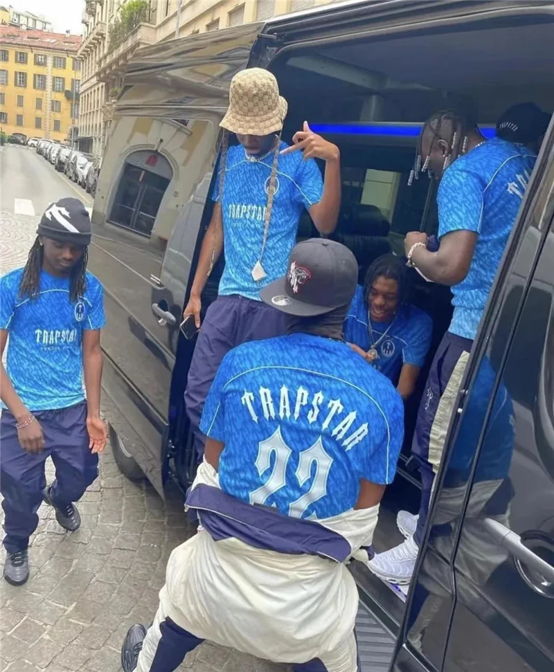 

Качественная голубая футболка № 23 с монограммой трапецевидной формы, градиентные спортивные футболки с коротким рукавом, мужская одежда