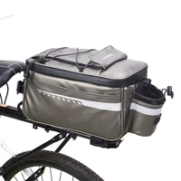large space bicycle bag insulated trunk cooler mtb bike seat storage rear rack insulation cooler pack