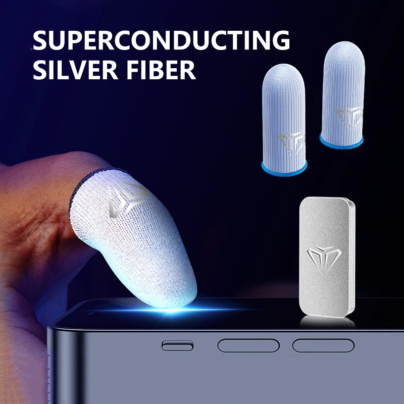 

1 пара, дышащий нескользящий чехол для мобильных игр