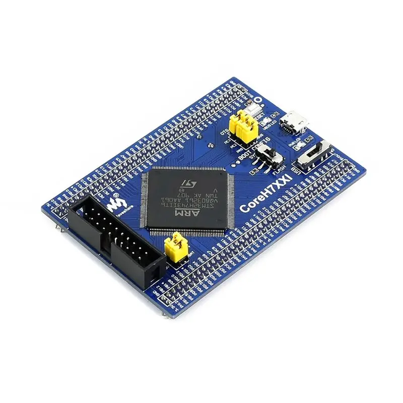 Фото Плата Waveshare STM32H743IIT6 с интерфейсами JTAG/SWD для отладки и загрузки, полный расширитель ввода-вывода №1
