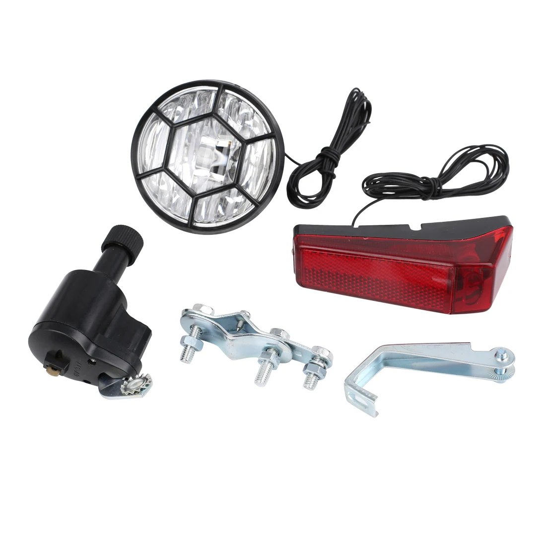 

Mountain Bike Friction Generator Headlight Tail Light Kit