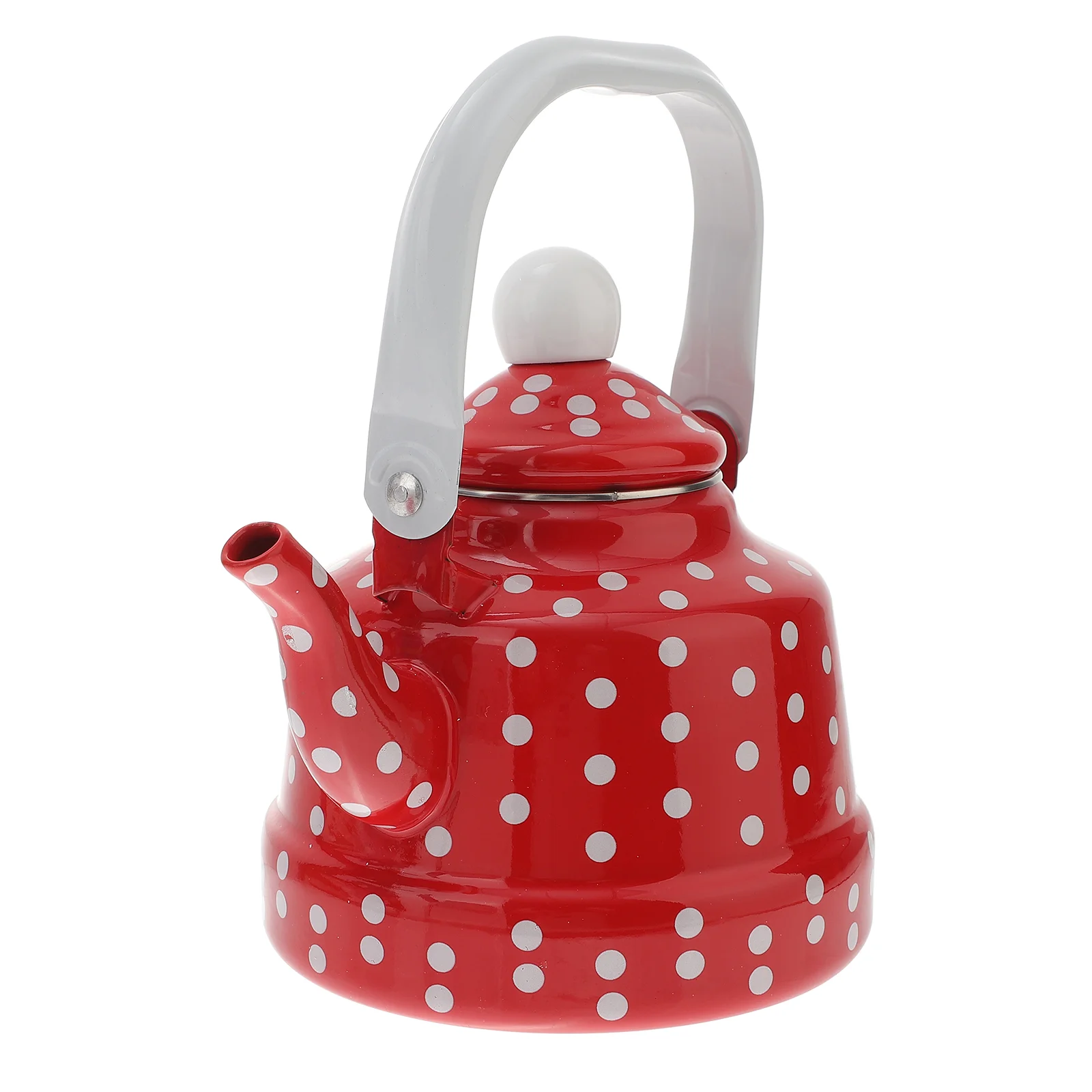 

Kettle Tea Teapot Pot Water Enamel Stovetop Coffee Dot Ceramic Teakettle Polka Whistling Boiling Enameled Stove Steel Chinese