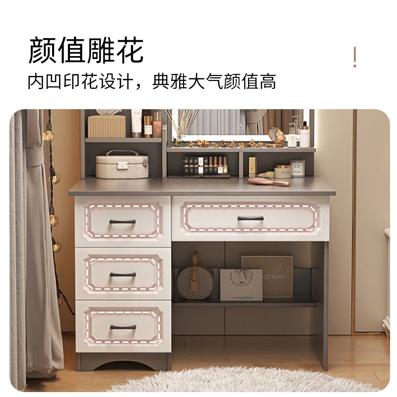 Ящики для хранения туалетного столика прическа женское зеркало туалетный столик