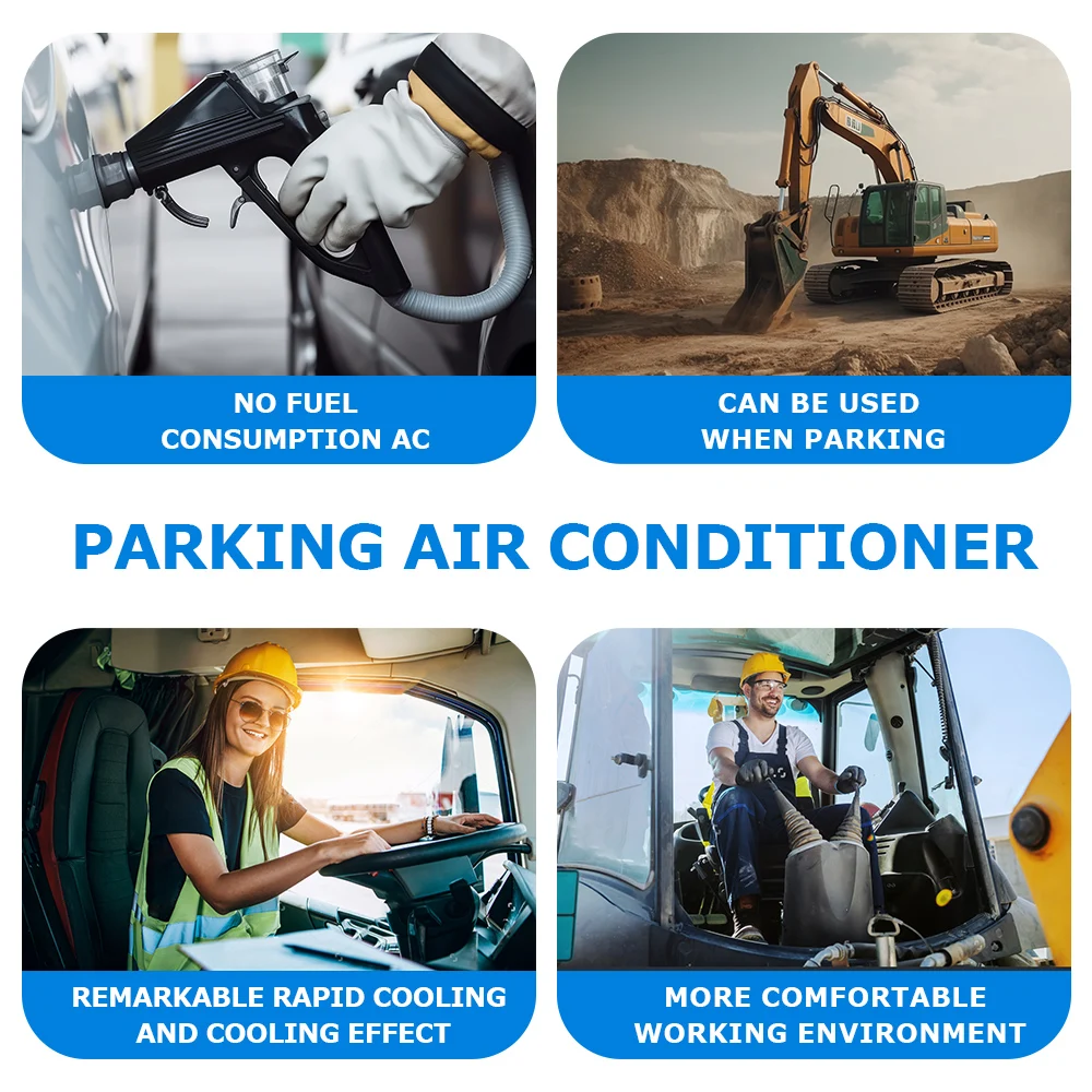 12 В/24 В электрический кондиционер для автомобиля с нулевым расходом масла