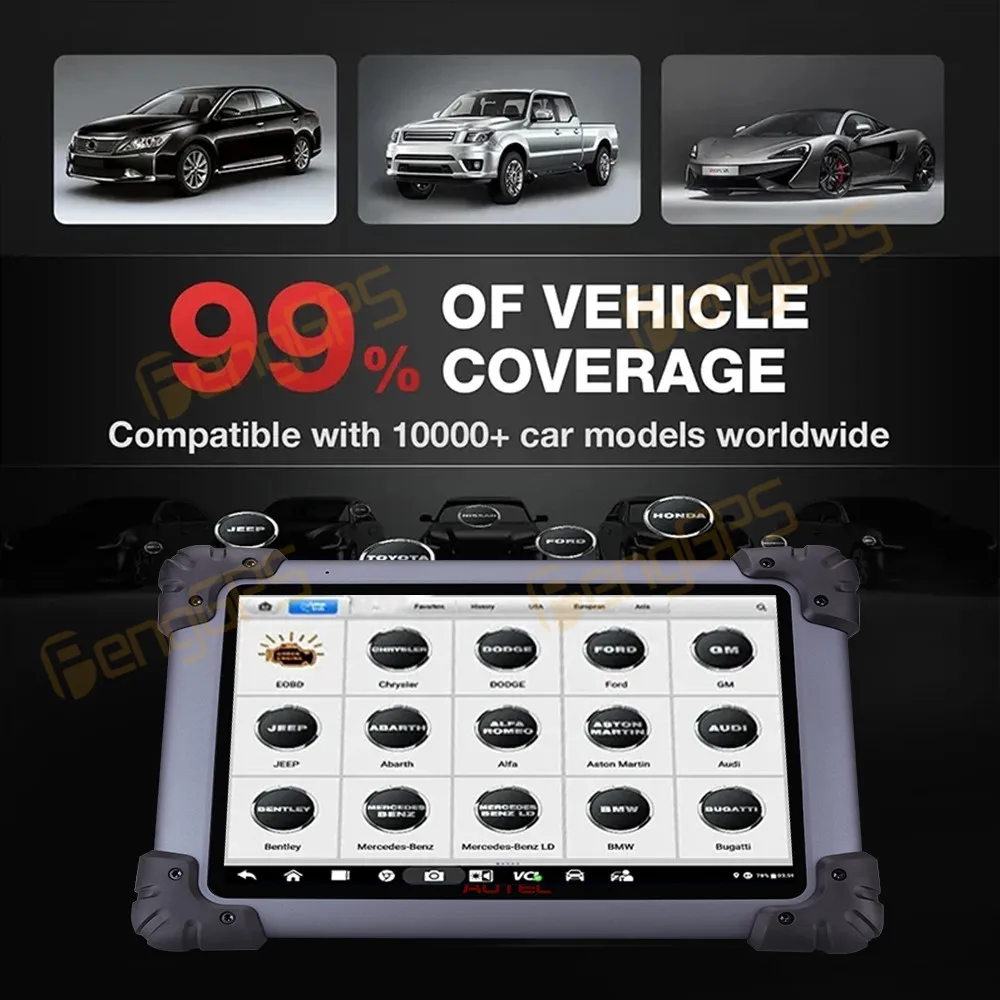 Автомобильный диагностический инструмент Autel MaxiSys Elite II Pro расширенное