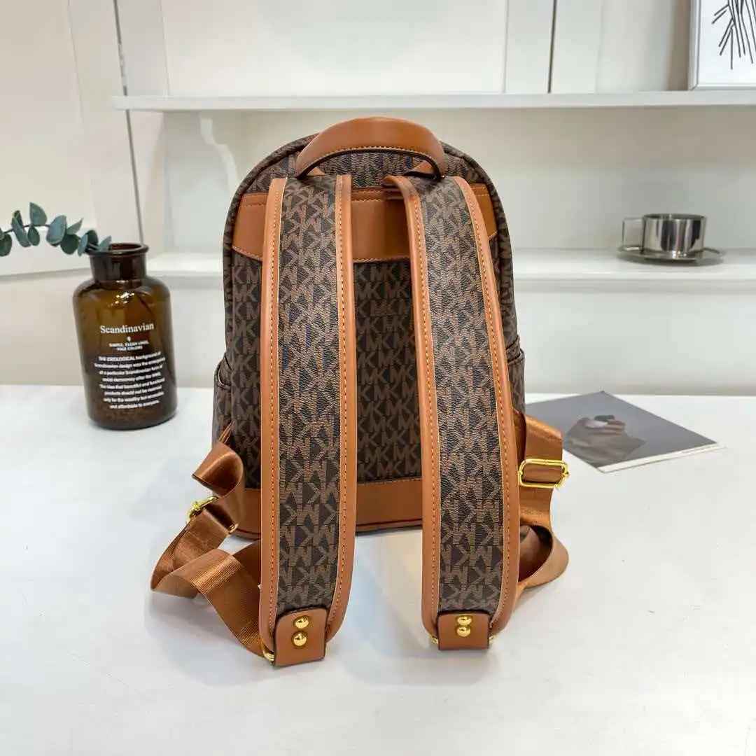 Фото MICHAEL KORS MK Rhea Zip Новая высококачественная женская сумка среднего и большого размера с двумя плечевыми ремнями, модная дорожная сумка №5