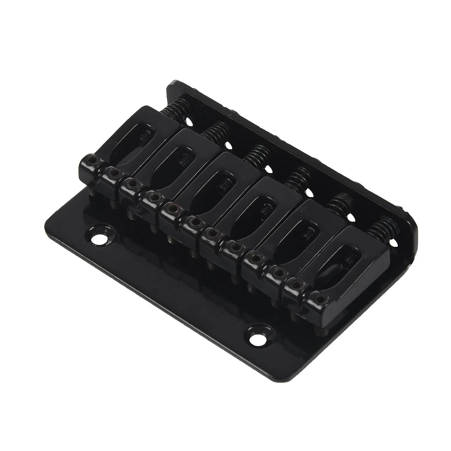 

Black 6 string Fixed Hard Tail Guitar Bridge For Strat