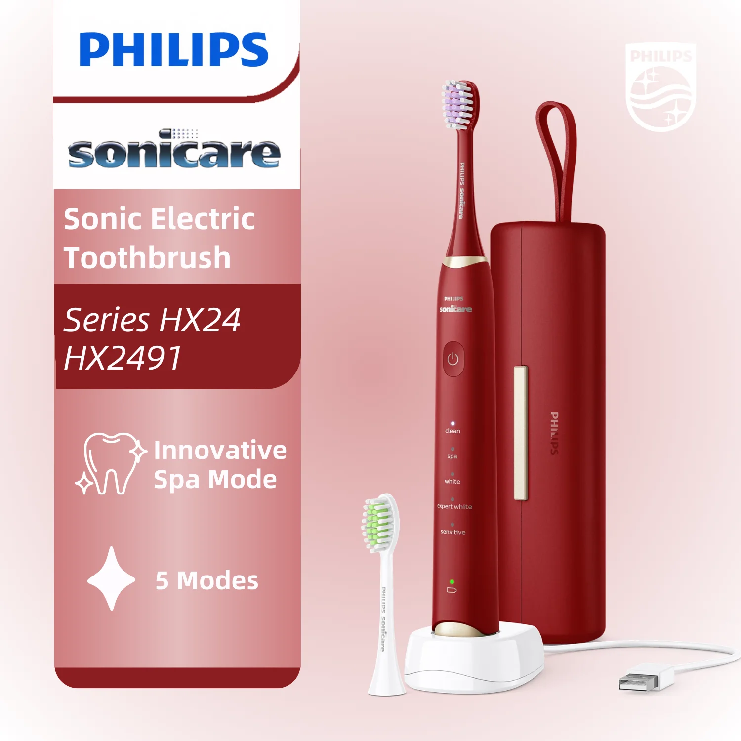 Электрическая зубная щетка Philips Sonicare Sonic Electric Brush