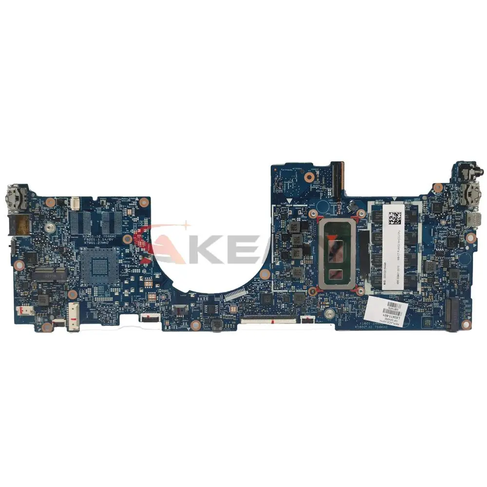 Фото Материнская плата для ноутбука HP ENVY 13-AQ, материнская плата с процессором I5 I7 8 Гб 16 Гб ОЗУ, V2G GPU 18744-1, материнская плата №4