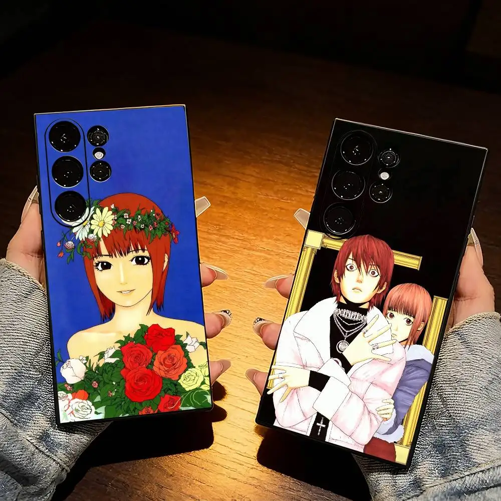Фото Чехол для телефона Nao x Aki Anime LG-Liar Game-S для Samsung S25, S24, S21, S22, S23, S20, Ultra, S26, Plus, FE, Note, 5G, черный №1