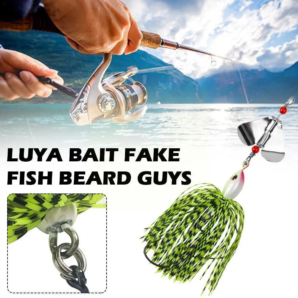 

Fishing Lure Spinner Bait Fishing Lure Dancer Buzzbait For Bass Pike Artificial Fishing Lures Kit Added Attraction C3S7