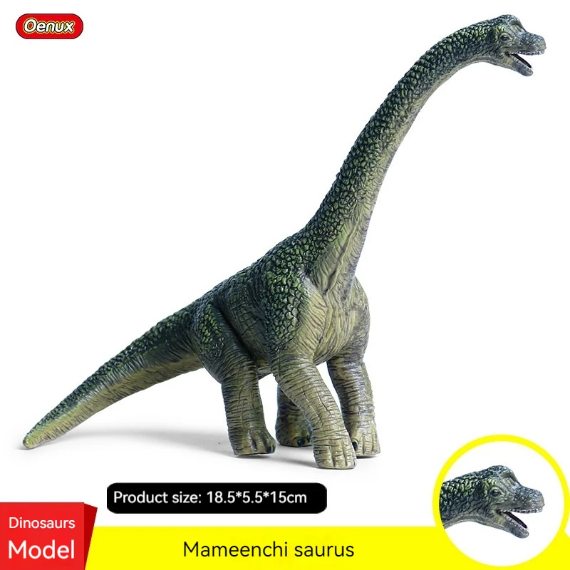 

Jurassic World Mameenchi Saurus Dinosaur Model Statues Boutique Hand-Colored Let Your Child Learn About Prehistoric Animals