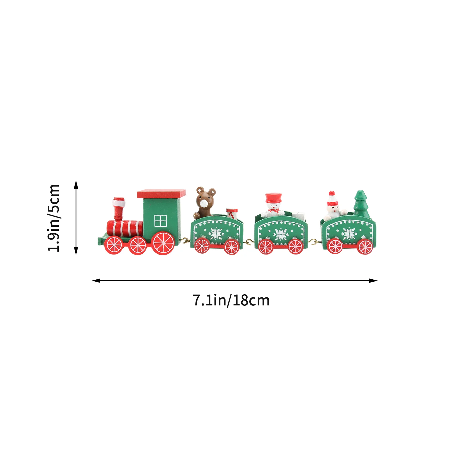 Торты Поезд Рождество День Рождения Орнамент Цилиндр Украшение камина