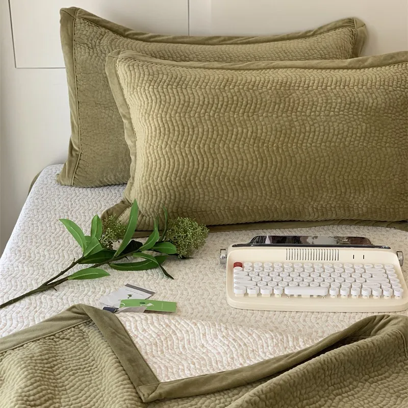 Осенне-зимнее теплое постельное белье корейское пасторальное маленькое