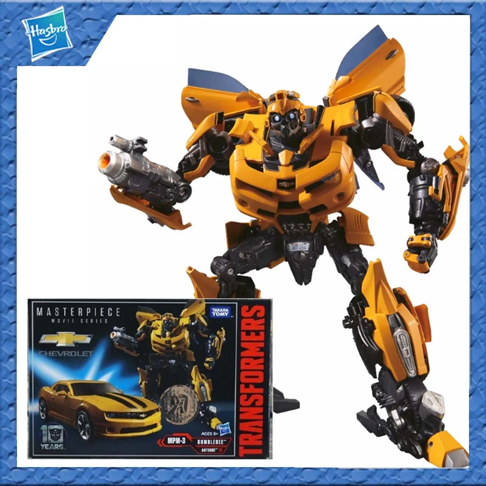 Оригинальная фигурка Hasbro трансформер строительная игрушка Bumblebee
