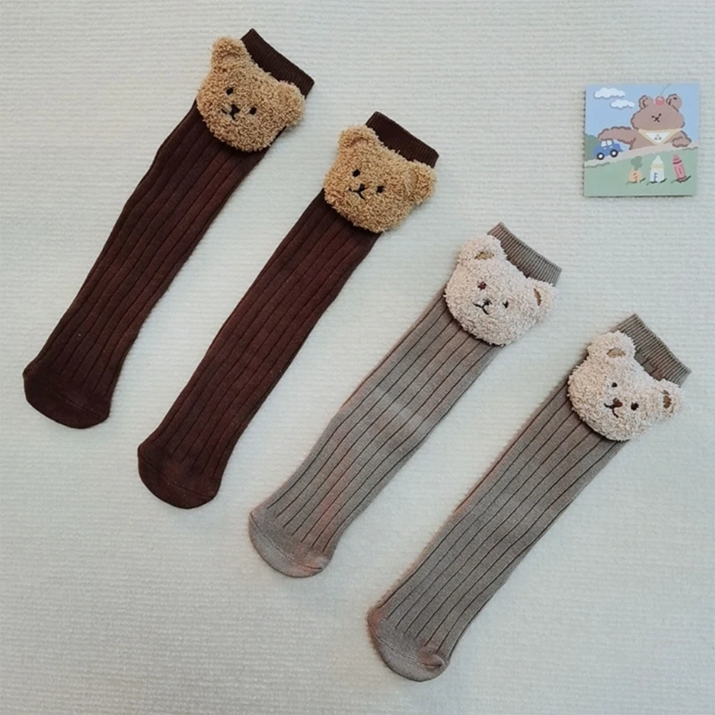 

Knitted Winter Socks Baby Cotton Knee High Socks Unisex Stockings for Newborn Drop Shipping