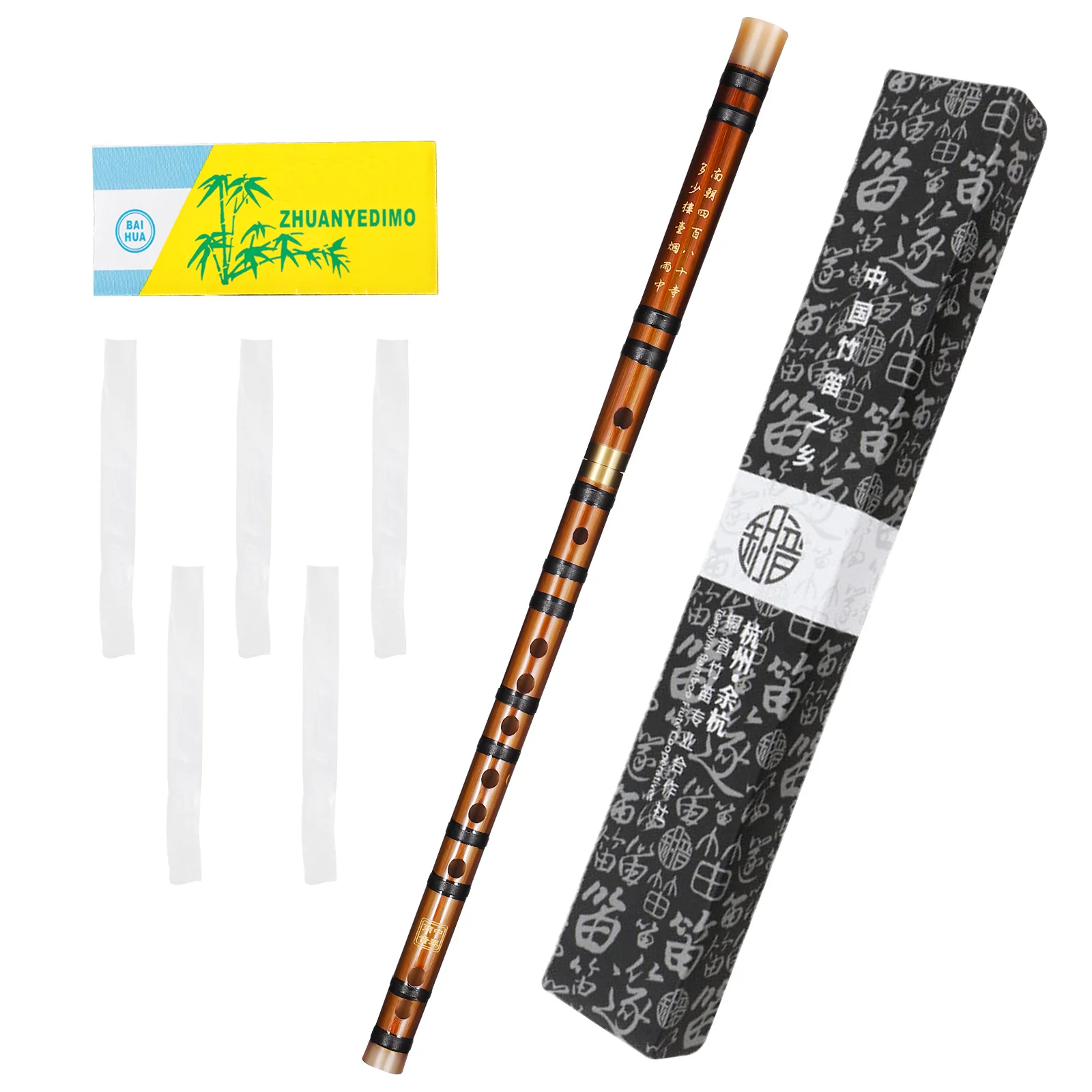 

Woodwind Musical Instrument G Key Bamboo Flute Instruments Adults Accompaniment