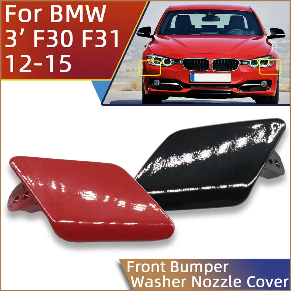 

Headlight Cleaner Nozzle Cap Cover For BMW 3 2012 2013 2014 2015 F30 F31 320 323 325 328 330 335 Headlamp Washer Spray Lid Trim