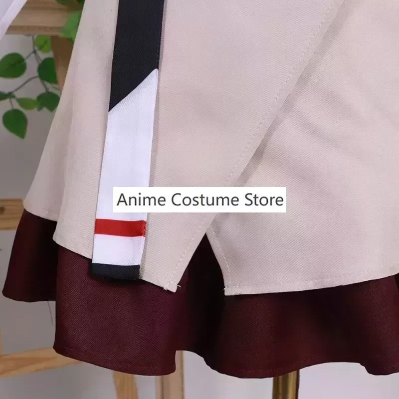 Mahiru Kouzuki косплей костюм парик аниме Медуза не может плавать в ночном платье юбка