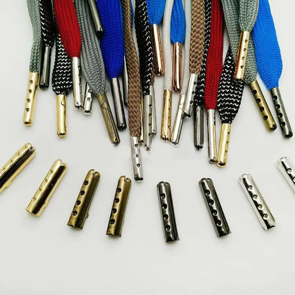 

Shoes Accessories Diy Shoelaces Shoe Lace Tips Unsex Women Replacement Head For Shoestrings Bullet Aglets Tip
