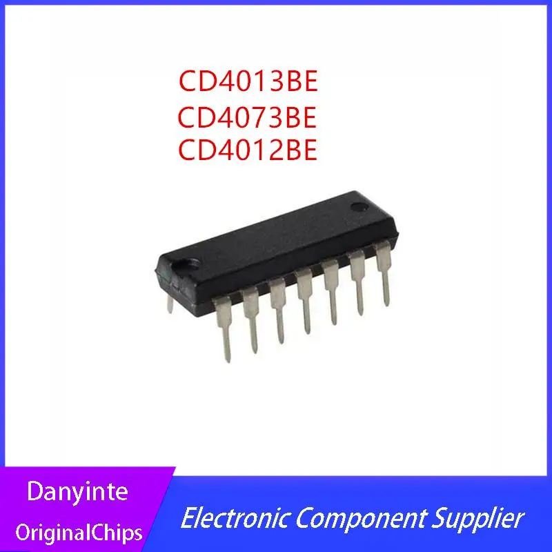 

Новинка 20 шт./партия CD4012BE CD4012 CD4013BE CD4013 CD4073BE CD4073 DIP-14