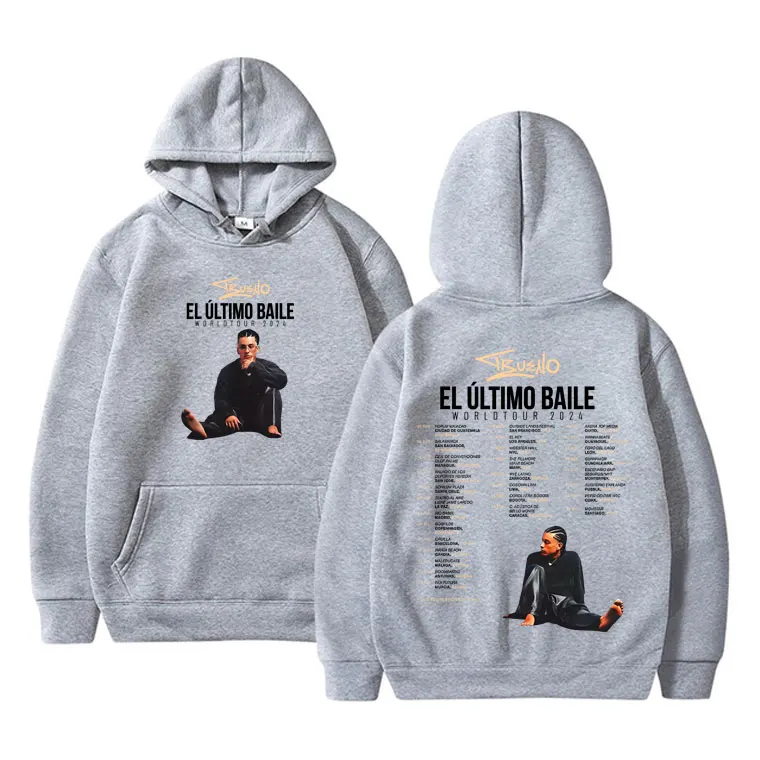 Rapper Trueno El Ultimo Balie World Tour 2024 Hoodie Men's Fashion Hooded Tracksuit Men Women Hip Hop Oversized Pullover Hoodies