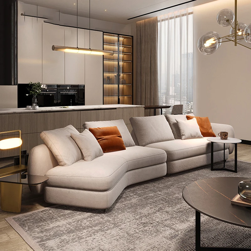 Фото # Диваны neueste Design Wohnzimmer 2021, современный диван garnitur Möbel Wohnzimmer Luxus Technolog Stoff Schnitts ofa Cama №1