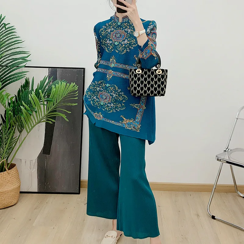 Летние модные комплекты для женщин новинка 2025 плиссированные повседневные топы