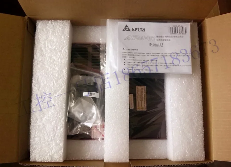 Фото Новый оригинальный серводвигатель Zhengdelta 2 кВт, комплект ECMA-E21320RS+ASD-B2-2023-B, в наличии №3