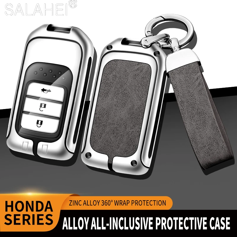 

Car Remote Key Cover Fob Case For Honda Accord Civic Odyssey Passport Pilot Clarity Crosstour CRV CRZ Fit HR-V Insight Ridgeline