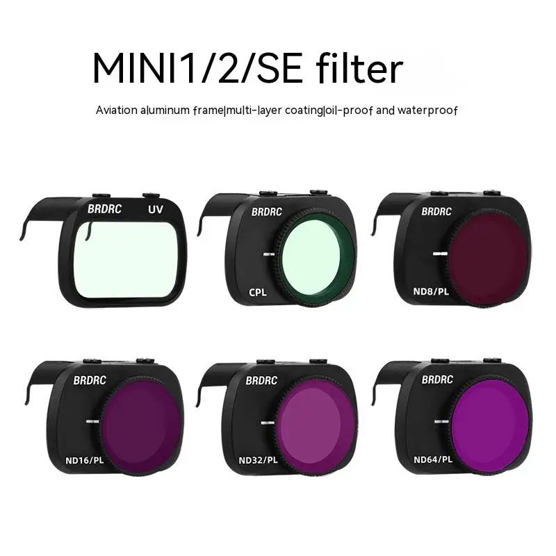 

For DJI MINI2 filter ND dimmer CPL polarizer UV protection lens Royal MINI SE accessories