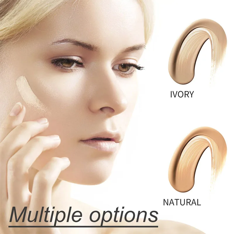 EELHOE Repair Concealer Isolation Liquid Foundation Whitening Moisturizing Brightening Cream Facial Base Color Makeup Cosmetics |
