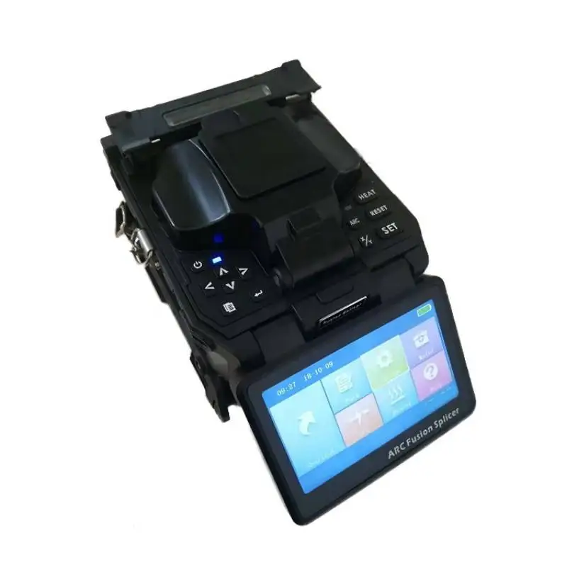 SENTER ST3100A 6 Motors Automatic Fusion Splicer ARC FTTH Fiber Optic Welding Splicing Machine Machine Language Can Customized