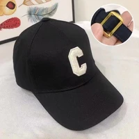 brand stretch cap fashion adult hip hop hat headwear outdoor casual sunscreen embroidery knitted c baseball cap