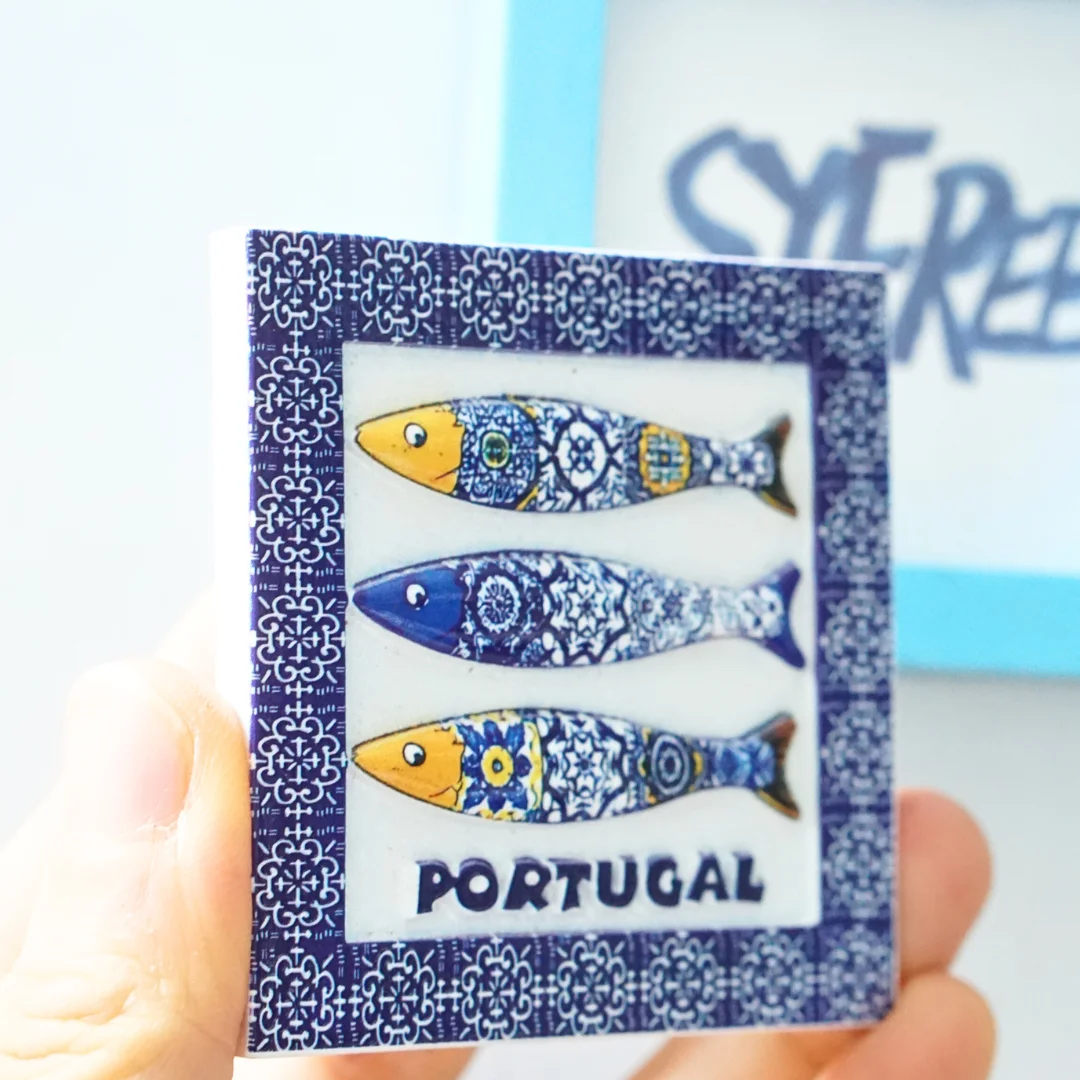 Фото 1 шт., магниты на холодильник Algarve, португальские магниты на холодильник, синие магниты на холодильник, домашний декор в стиле Португалии, синий домашний декор, Photo Fri №2