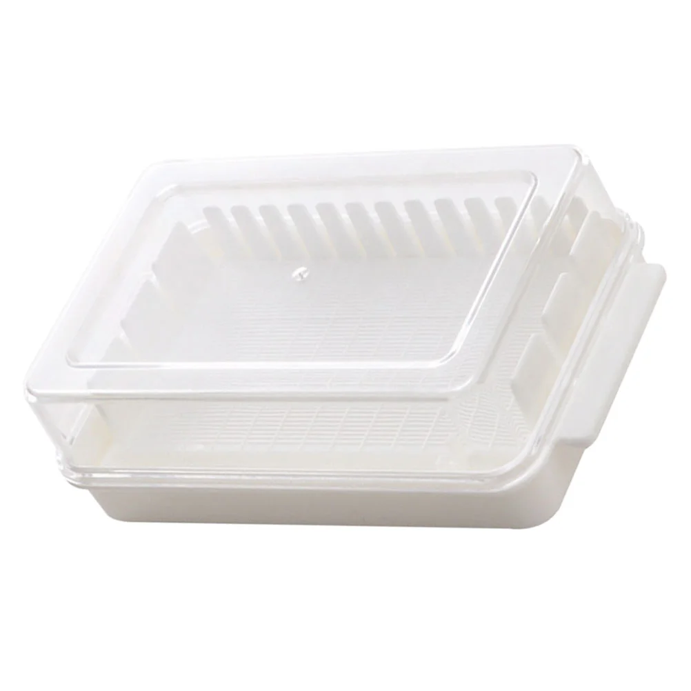 

Butter Cutting Box Storage Plastic Cheese Slice Cases Food Serving Dishes Household Keeper Holders