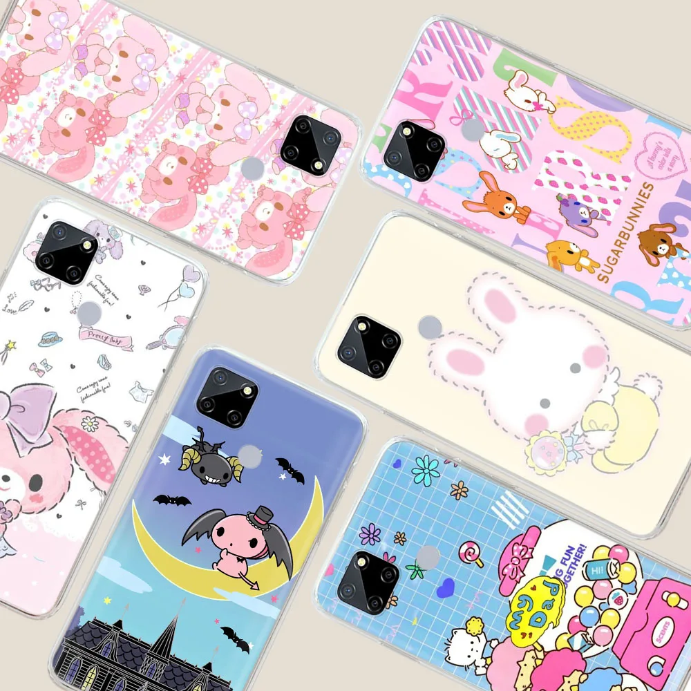 Прозрачный чехол Sanrio с другими персонажами для Infinix Smart 4 4C 5 6 PLUS Zero X NEO 20 30 S5 Lite 8 8I Pro