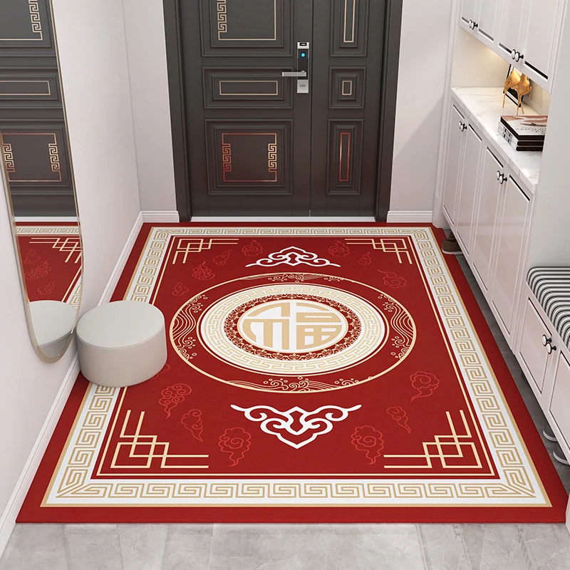 Entrance Door Mat New Entrance Door Mat High-End Foot Mat Disposable Erasable PVC Door Home Carpet