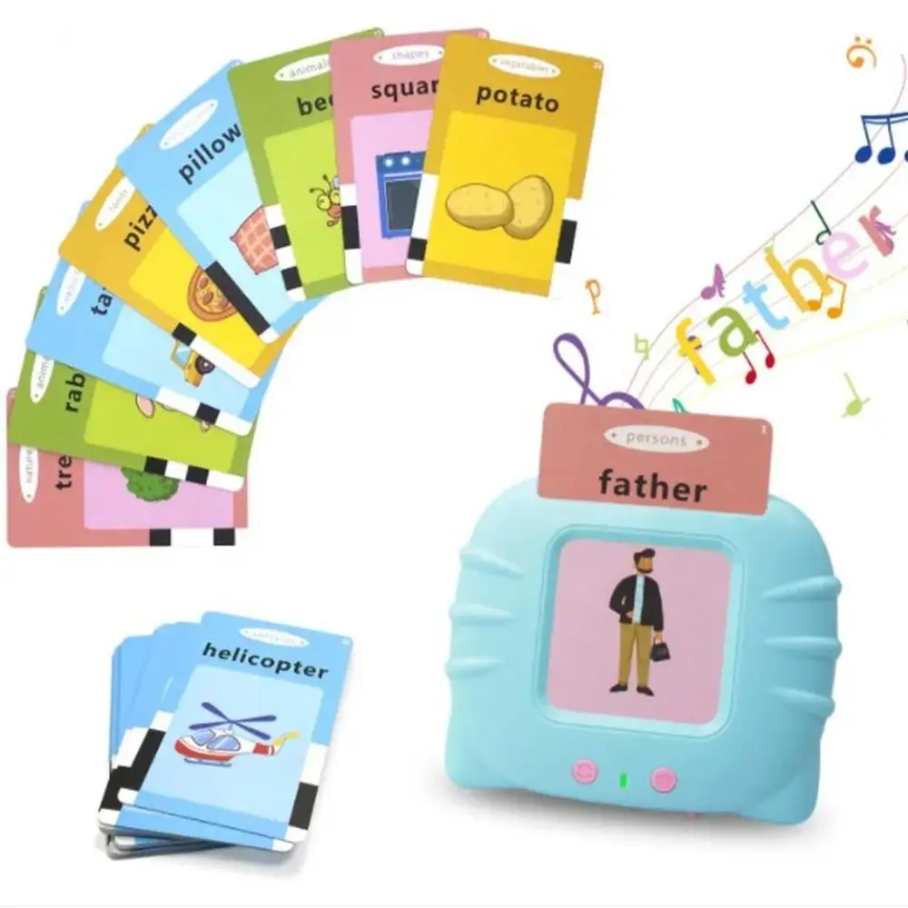 

Audio Books Kids Flash Card Words Learning Cards Toy Card Learning Machine Learning English Toy Talking Flash Cards
