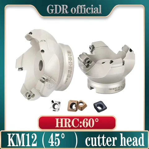 Фрезерная головка GDR KM12-45°