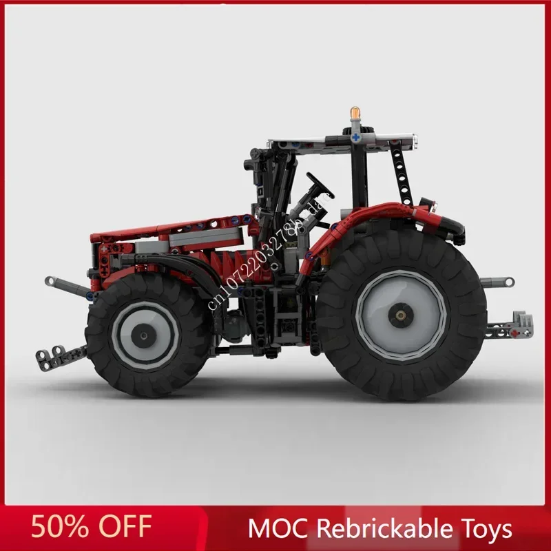 1137 шт. высокотехнологичный комбайн MOC модель грузовика строительные блоки